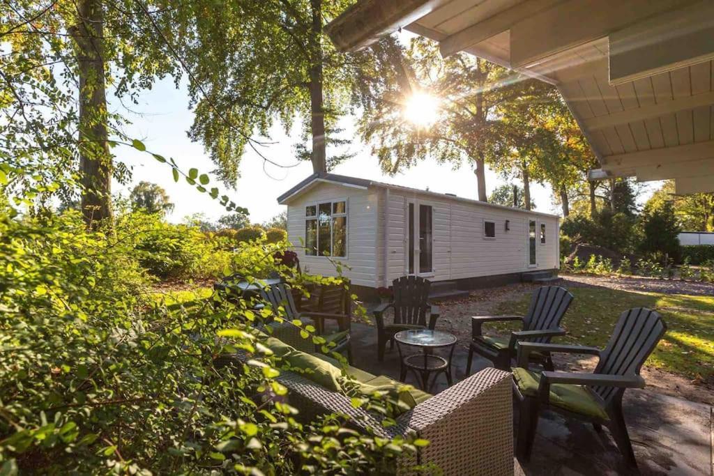 6-Persoons Chalet In Voorthuizen Op De Veluwe Villa Exteriör bild